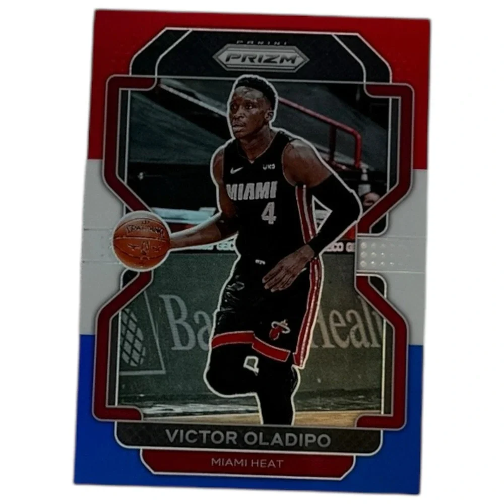 2021-22 Panini Prizm - Victor Oladipo #24 Red White & Blue Prizm‎